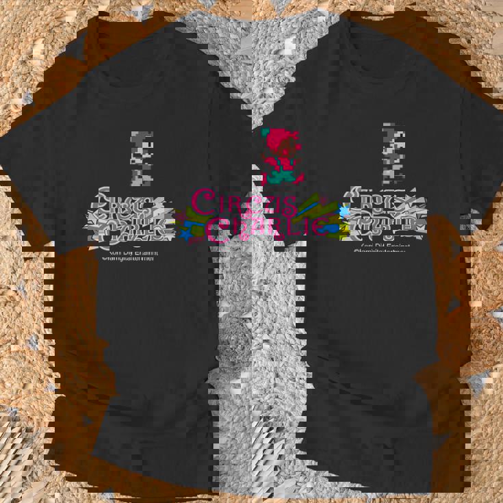 「サーカスチャーリー」ロゴ&キャラクター Tシャツ 高齢者への贈り物