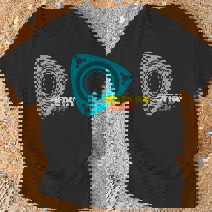 「ロータリーフィーバー」ロータリーエンジン Tシャツ 高齢者への贈り物