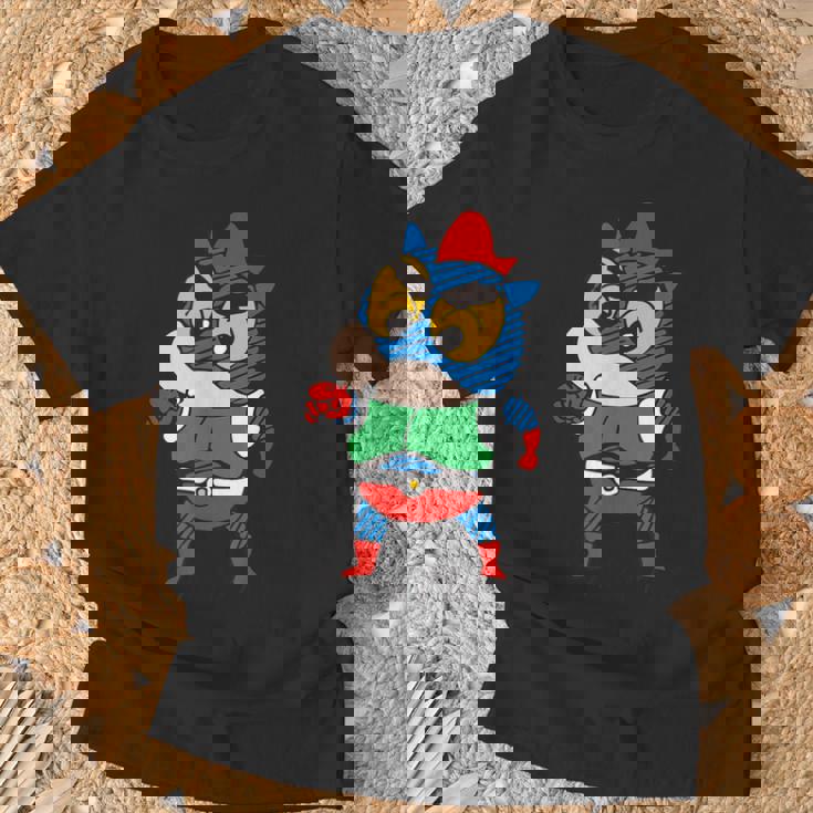 【まんが】クレヨンしんちゃん アクション仮面に変身！ Tシャツ 高齢者への贈り物