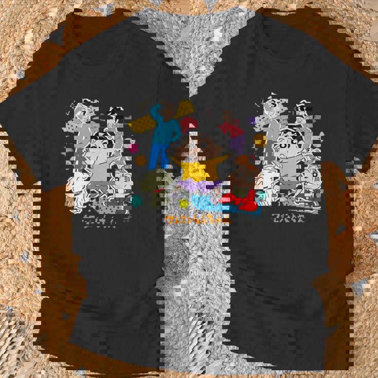 【まんが】クレヨンしんちゃん 野原一家 Tシャツ 高齢者への贈り物