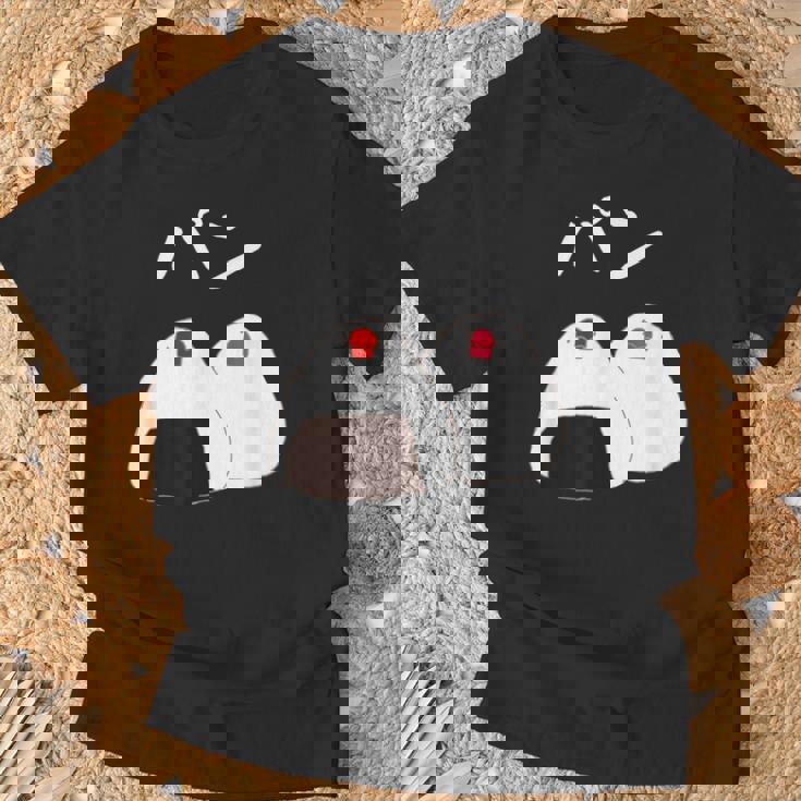 【パン】おにぎり オニギリ ごはん お米 文鳥 桜文鳥 サクラブンチョウ 白文鳥 おもしろ 文鳥 文鳥好き Tシャツ 高齢者への贈り物