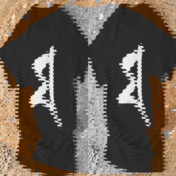 【マ】梵字 大黒天 摩利支天 孔雀明王 手書き 悉曇文字 古代文字 仏教 グッズ 守護神 お守り スピリチュアル Tシャツ 高齢者への贈り物