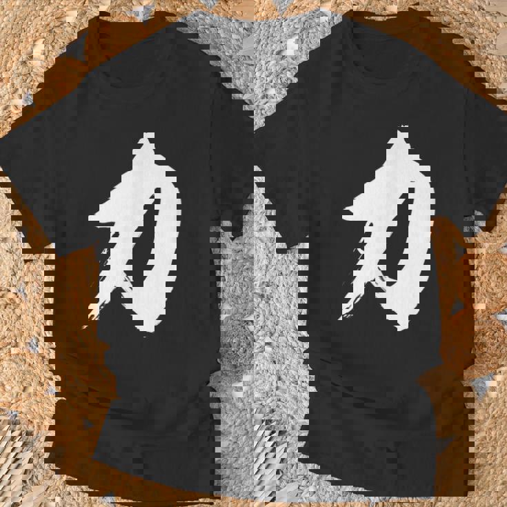 【力】一文字 漢字 日本語 毛筆 書道 筆文字 言葉 和柄 日本 かっこいい お土産 海外 おもしろ 面白い 文字入り Tシャツ 高齢者への贈り物