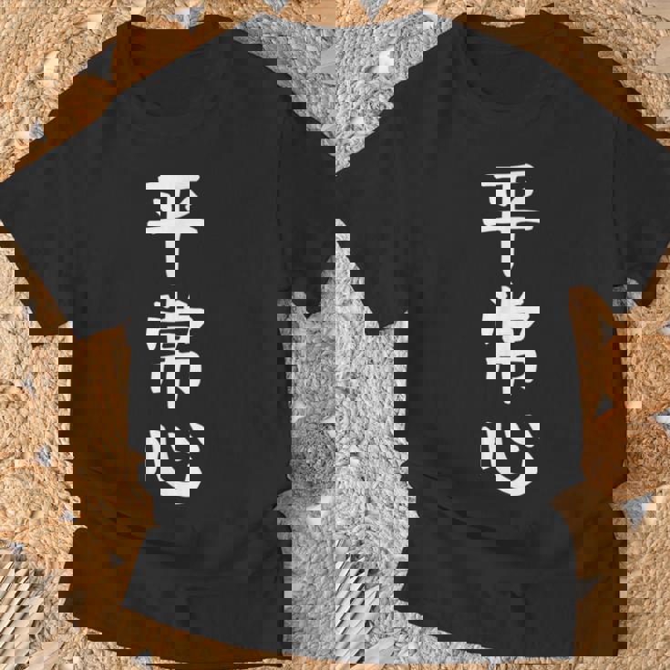 【平常心】ギャグ ネタ ウケ狙い 贈り物 ギフト 面白い 文字 おもしろ Tシャツ 高齢者への贈り物