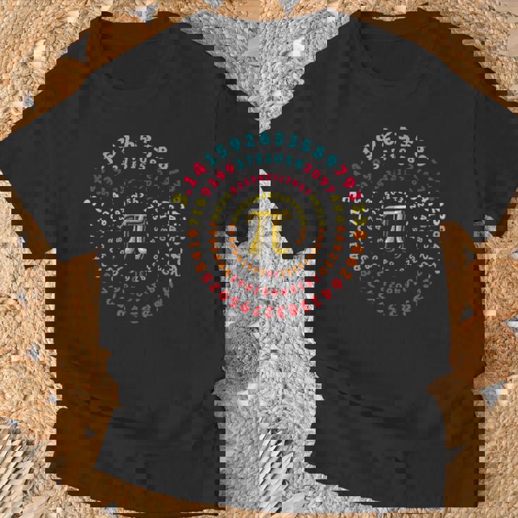 おかしい円周率日スパイラル 314 円周率記号数学教師 Tシャツ 高齢者への贈り物