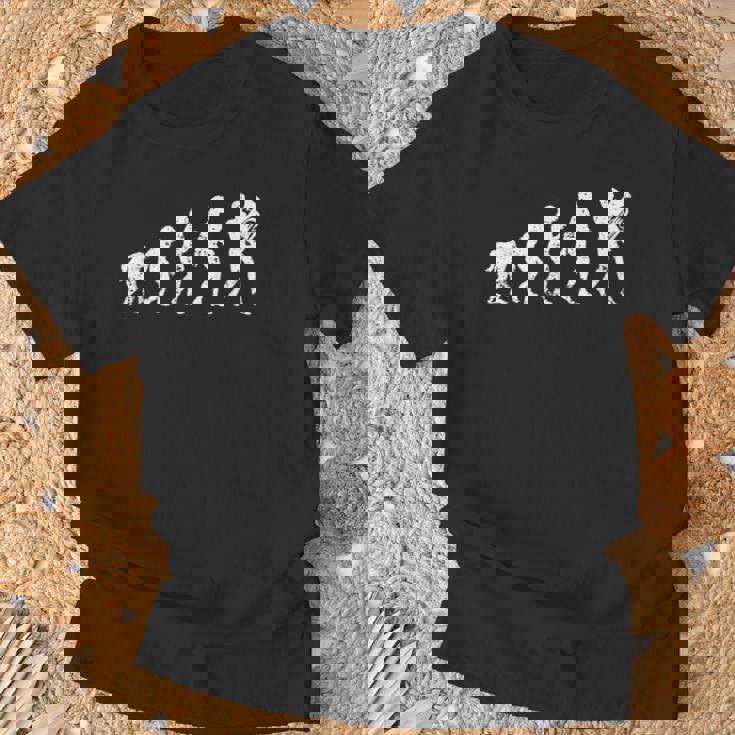 おかしなマーチングバンド ミュージシャン チューバ奏者 人類の進化 Tシャツ 高齢者への贈り物