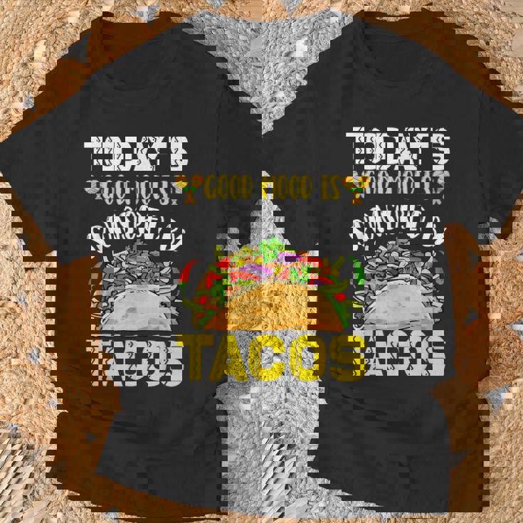 おもしろタコス シンコ・デ・マヨ タコスフェスティバル ビーガン メキシコ料理 Tシャツ 高齢者への贈り物