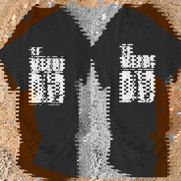 お散歩 お父さん おもしろい 犬 散歩 お父さん ギフト 父の日 Tシャツ 高齢者への贈り物