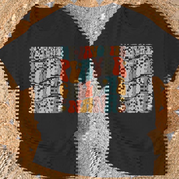 お気に入りの野球選手が私をナナと呼ぶ母の日。 Tシャツ 高齢者への贈り物