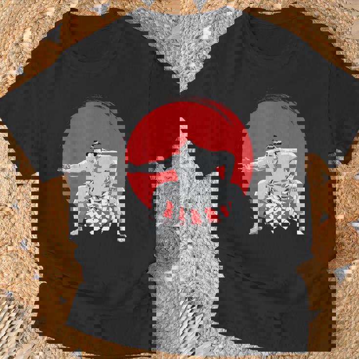 お相撲さん、力士 Tシャツ 高齢者への贈り物