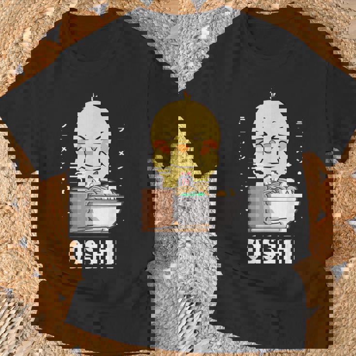 かわいい かわいい チキン 食べる ラーメン 麺 かわいい 美学 Tシャツ 高齢者への贈り物