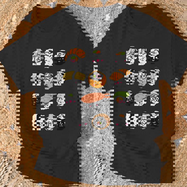 かわいいお寿司 Tシャツ 高齢者への贈り物