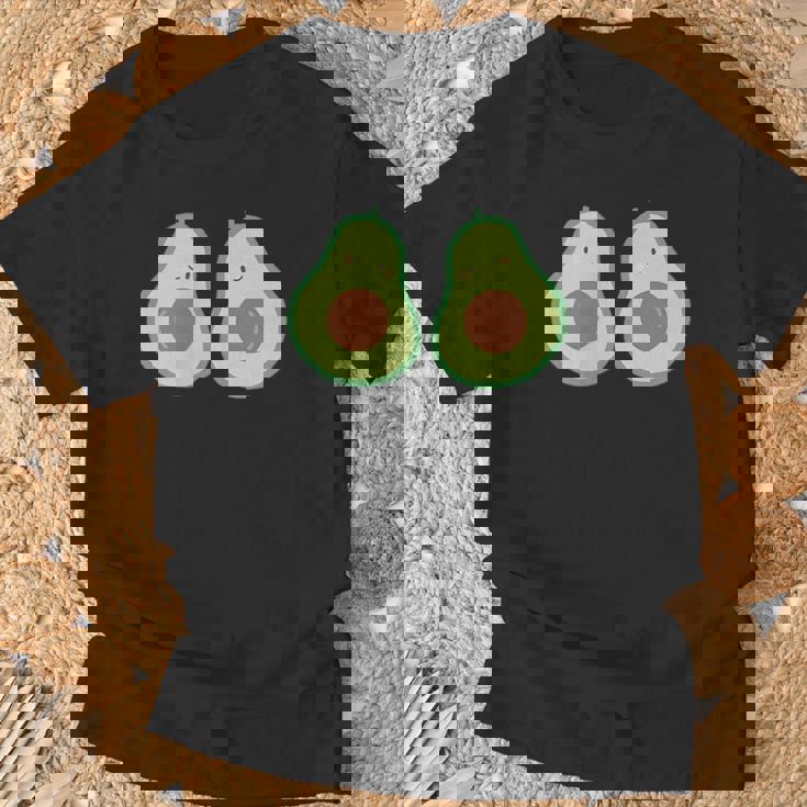 かわいいアボカド Tシャツ 高齢者への贈り物
