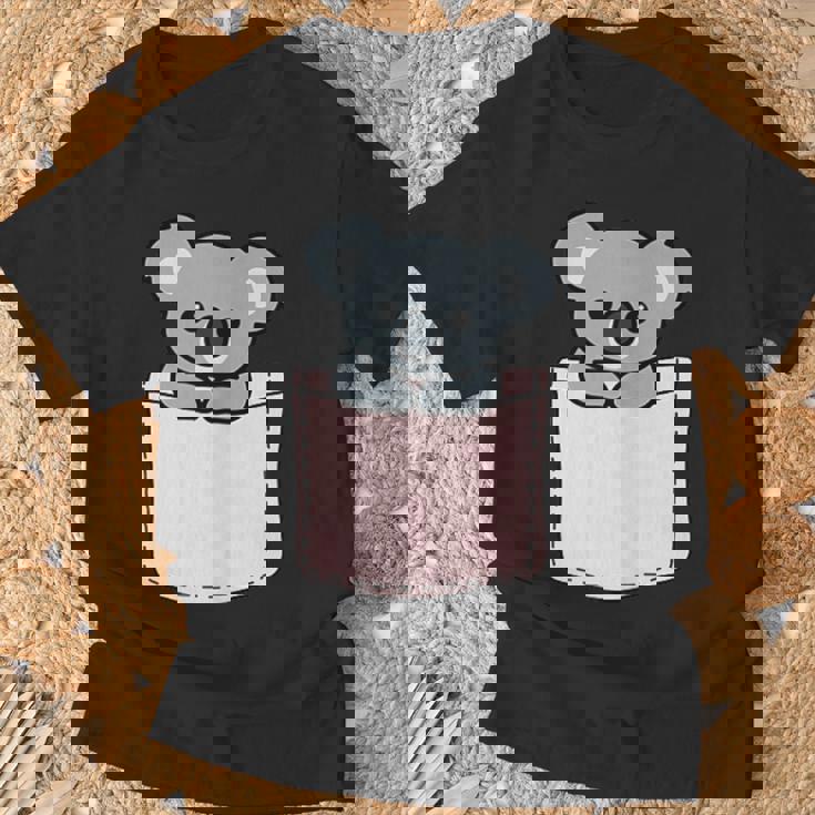 かわいいコアラ コアラベア ポケットアニマル メンズ レディース ティーン キッズ Tシャツ 高齢者への贈り物