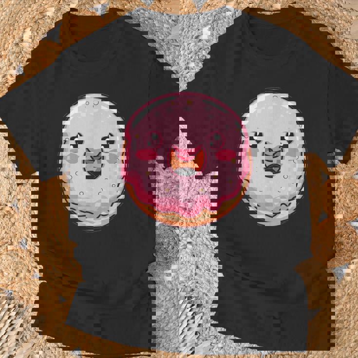 かわいいドーナツ I キッズ ドーナツ Tシャツ 高齢者への贈り物