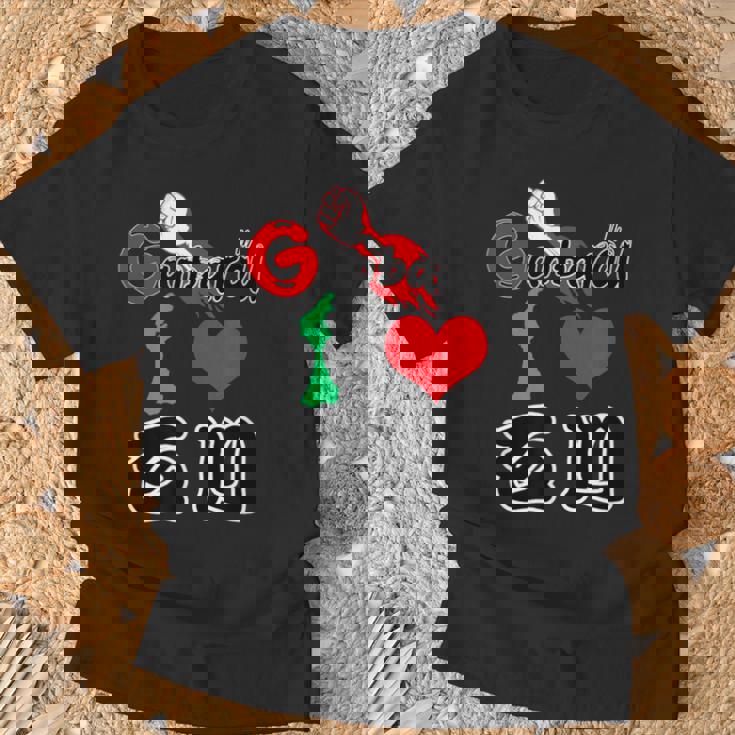 がんばろう Ganbarou 石川 能登 地元愛 応援 復興 Tシャツ 高齢者への贈り物