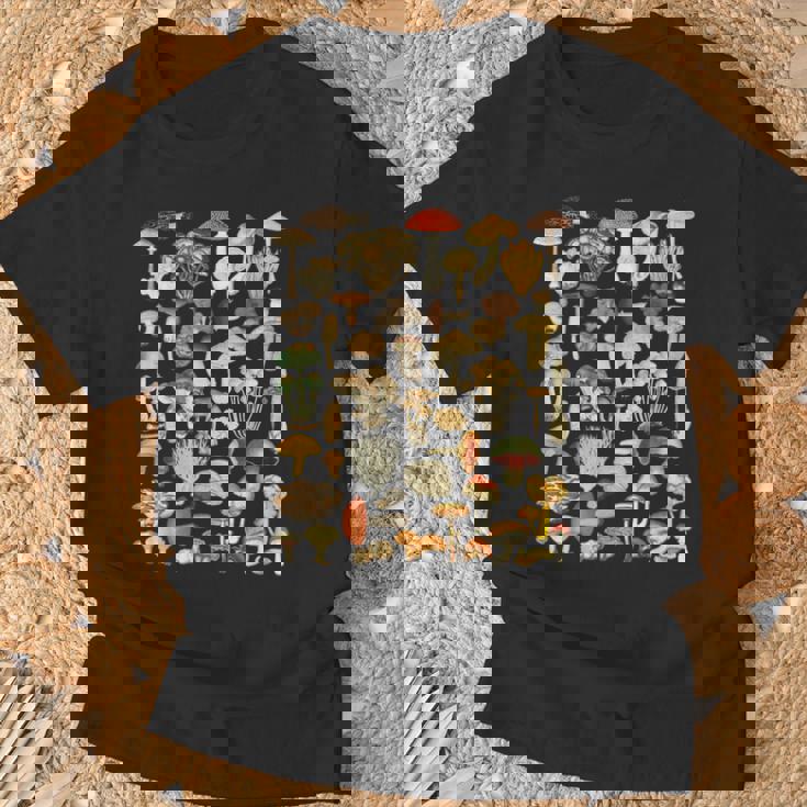 きのこシャツ菌類菌類採食きのこささやき Kinoko Koibito Gifuto Tシャツ 高齢者への贈り物