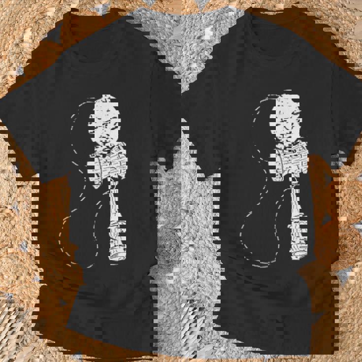 けん玉プレーヤー けん玉アパレル けん玉 トリックトレーニングギア Tシャツ 高齢者への贈り物