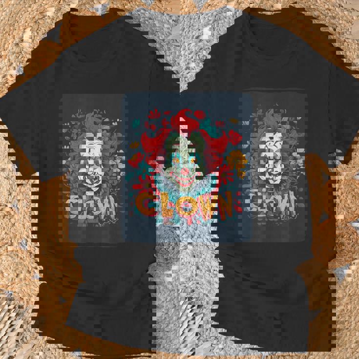 このグーフィーピエロコスチュームで一日を明るくしましょう。 Tシャツ 高齢者への贈り物