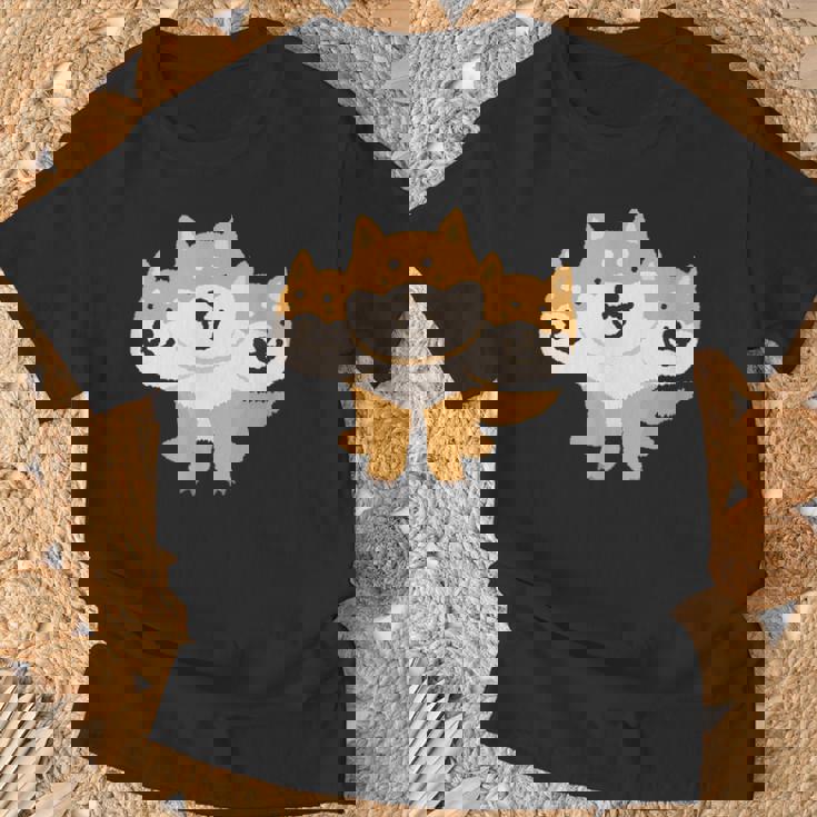 しばベロス（ケルベロス） Tシャツ 高齢者への贈り物