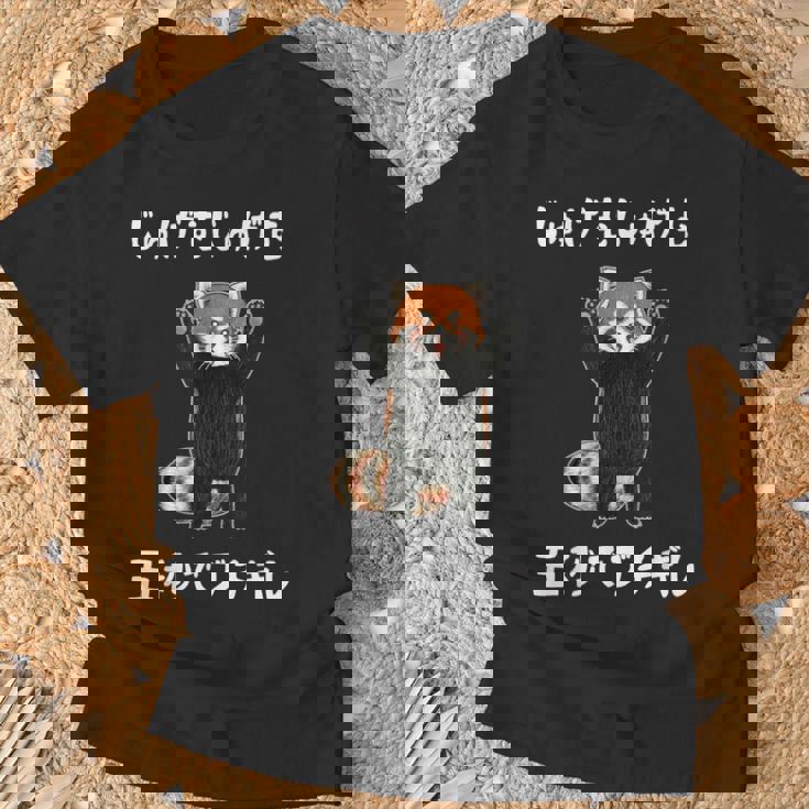 じゅげむじゅげむ五秒でブチギレ ネタ 落語 言い間違い もじり ジョーク ギャグ ツッコミ レッサーパンダ おもしろ Tシャツ 高齢者への贈り物