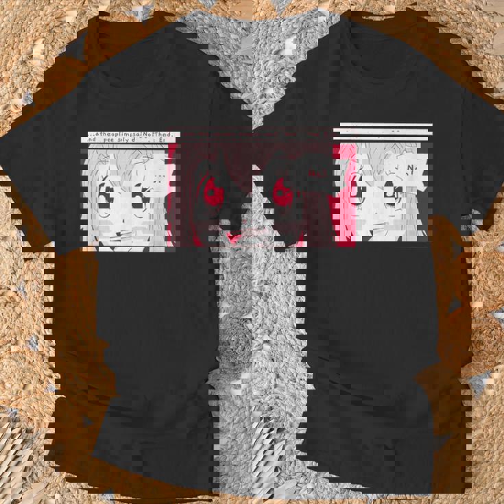 そして人々は単にnoThe End平和と言った。 Tシャツ 高齢者への贈り物