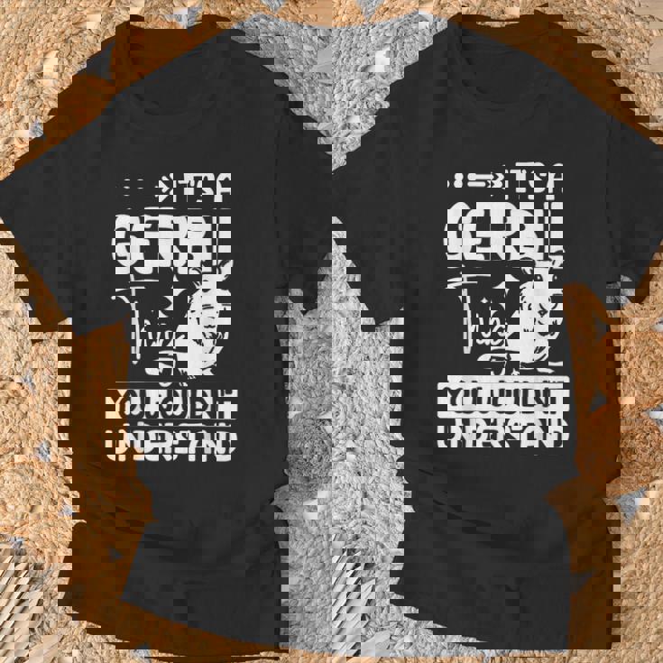 それは君には理解できないだろうスナネズミのことだ Tシャツ 高齢者への贈り物