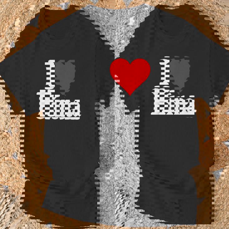 にハートのひな名前が大好き Tシャツ 高齢者への贈り物