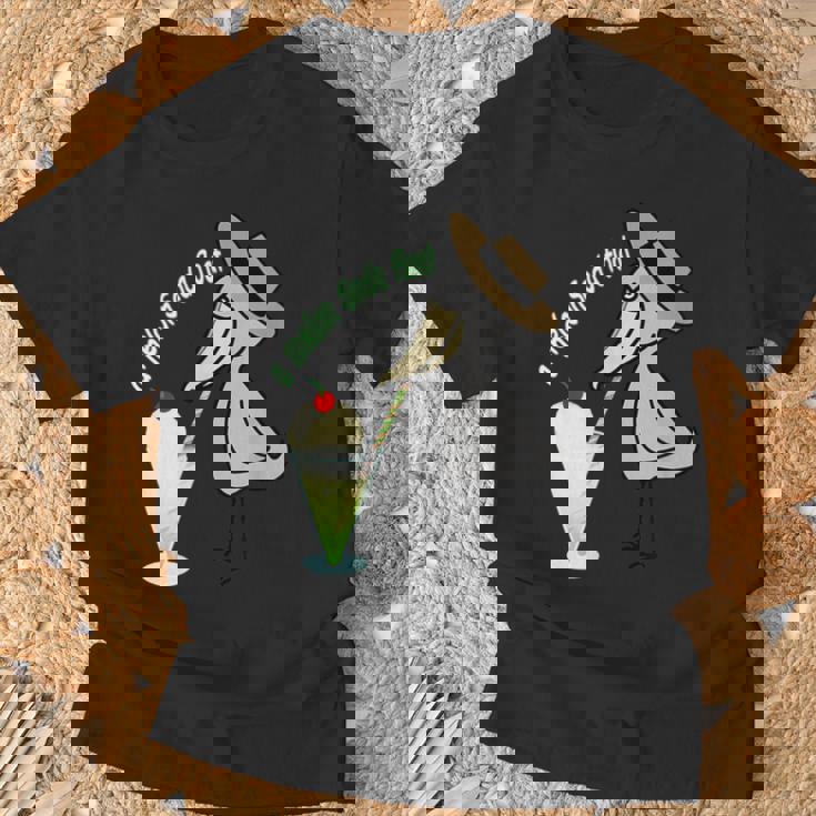 みんな大好きハシビロコウ 動かない鳥 はしび郎クラブ メロンソーダ おもしろ 鳥 Zoo オリジナルデザイン Tシャツ 高齢者への贈り物