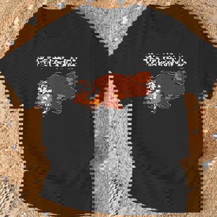 やる気はあるんすよ レッサーパンダ ジョーク かわいい 動物好き ギャグ好き ジョーク好き ギャグ おもしろ ネタ Tシャツ 高齢者への贈り物