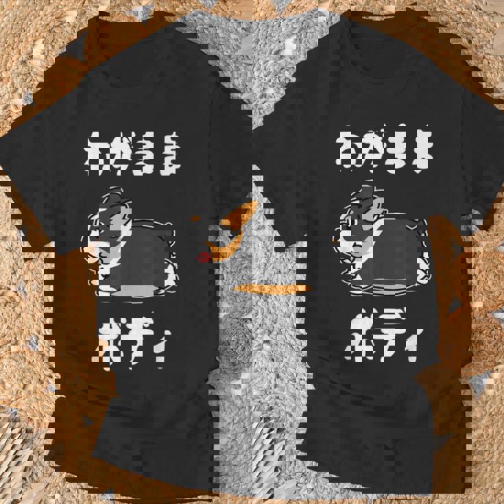 わがままボディ ファニーコーギー クレイジー 犬好きの方へのギフトに コーギー愛好者＆動物ファン向け Tシャツ 高齢者への贈り物