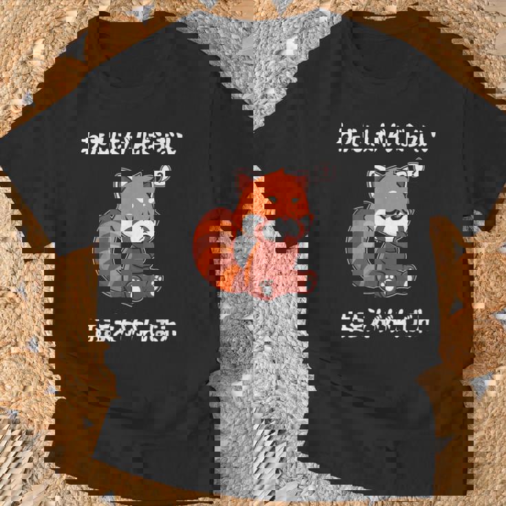 わたしはがんばらないおまえががんばれ ユニークなメッセージ 面白い おもしろ Tシャツ 高齢者への贈り物