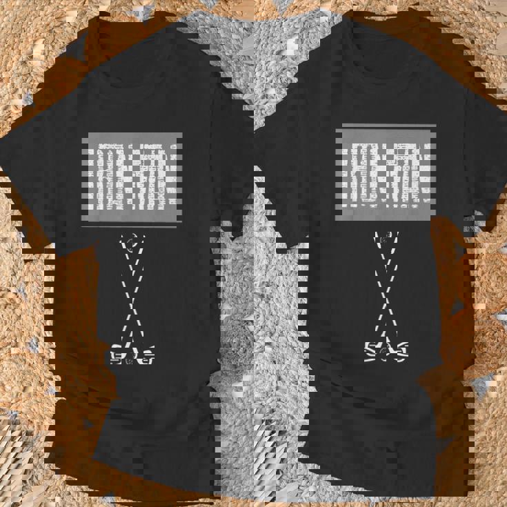 アイアンマンゴルフ愛好家のためのゴルフ愛好家 Tシャツ 高齢者への贈り物