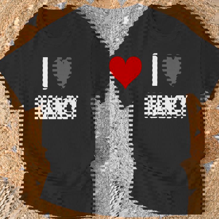 アイラブナンシー-ハート Tシャツ 高齢者への贈り物