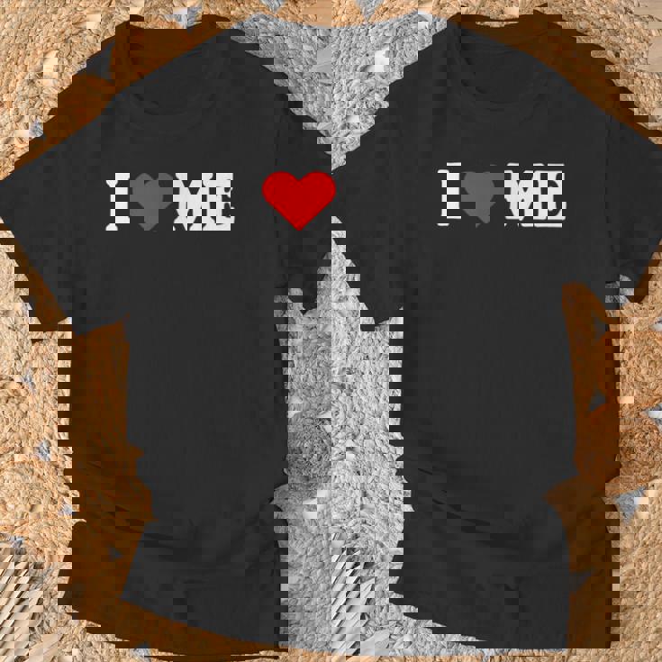 アイラブミー、アイロニックな皮肉のバレンタイン Tシャツ 高齢者への贈り物