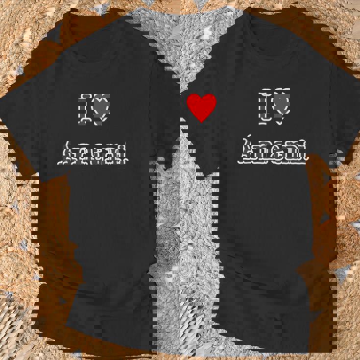 アイラブ・Amami 奄美大島（I Love ハート）【47都道府県】Jimo-T ジモティ お土産 面白い Tシャツ 高齢者への贈り物
