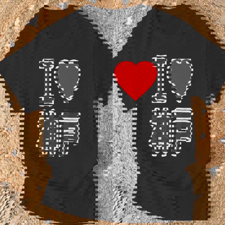 アイラブ・神戸（兵庫県）（I Love ハート）Big 大きな文字【47都道府県】ジモtティ お土産 面白い Tシャツ 高齢者への贈り物