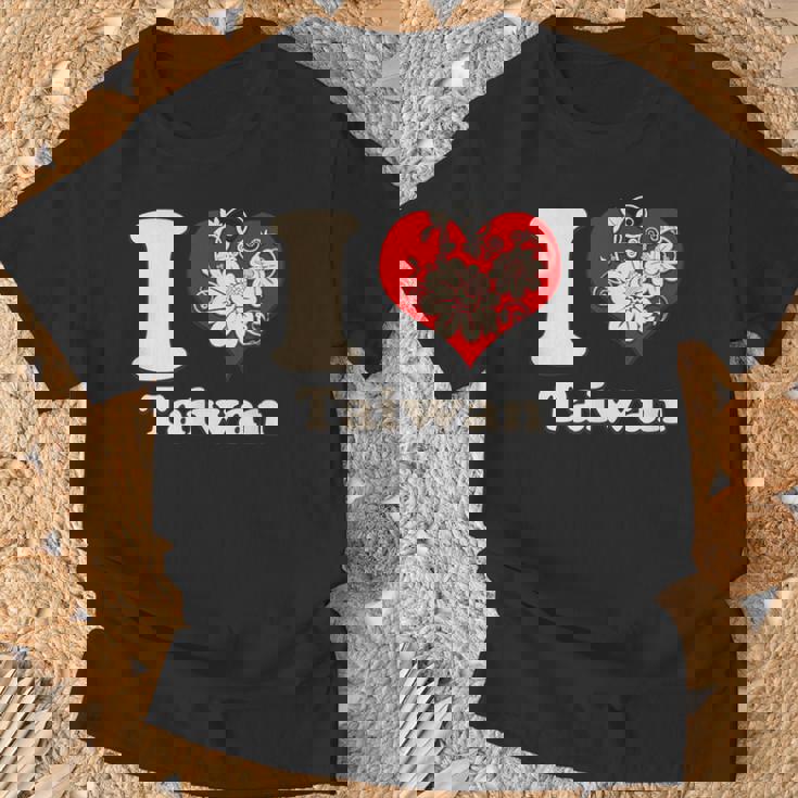 アイラブ台湾フローラル Tシャツ 高齢者への贈り物