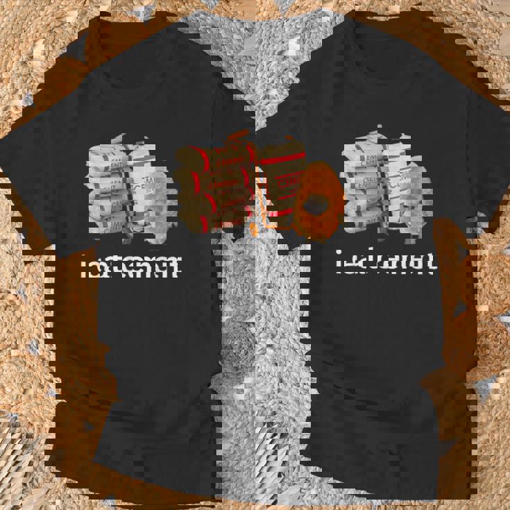 アイ・イート・セメント・ファニー・カーズ・クライング・キャット・ミーム Tシャツ 高齢者への贈り物