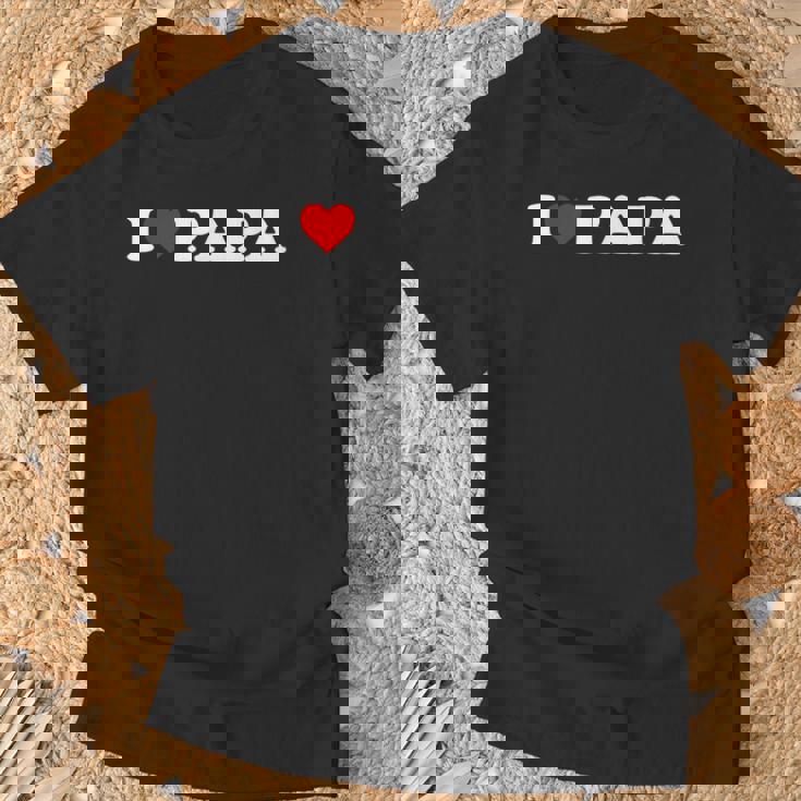 アイ・ラブ・パパ Tシャツ 高齢者への贈り物