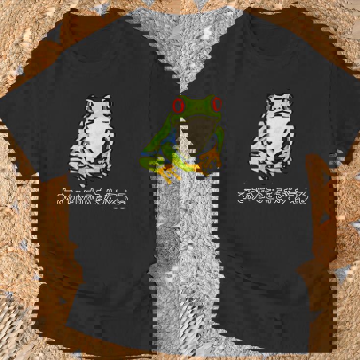 アカメアマガエルさん Tシャツ 高齢者への贈り物