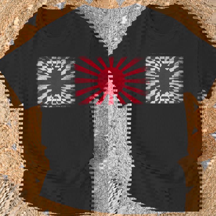 アサヒ国旗 日本 セッティングサン Tシャツ 高齢者への贈り物