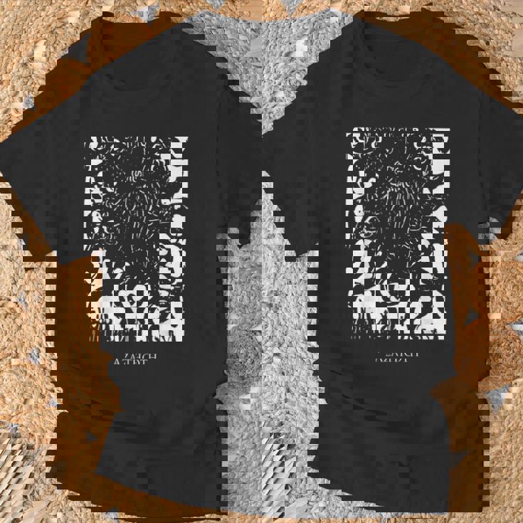 アザトース 這い寄る混沌 コズミック・ホラー クトゥルフ神話 古の者たち Azathoth Chaos Cthulhu Tシャツ 高齢者への贈り物