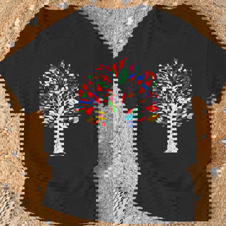 アジア国旗tシャツ、ベトナムのアジア地図デザイン Tシャツ 高齢者への贈り物