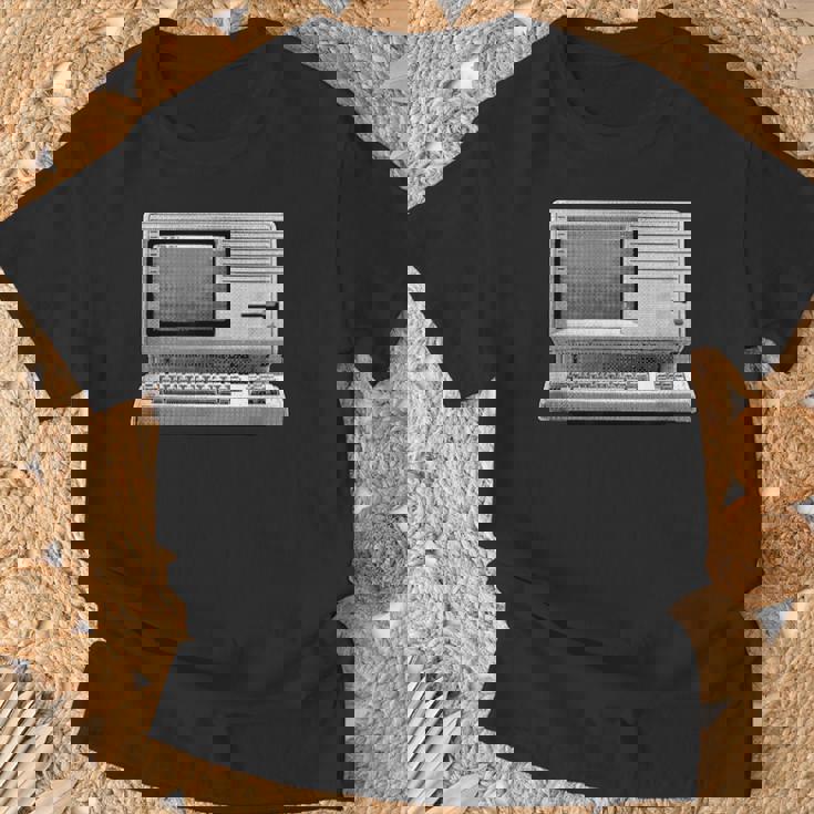 アップル Lisa コンピュータ Tシャツ 高齢者への贈り物