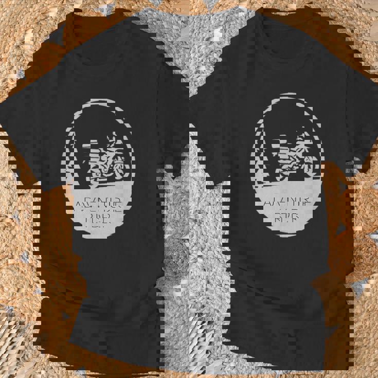 アドベンチャーバイクtシャツ Tシャツ 高齢者への贈り物