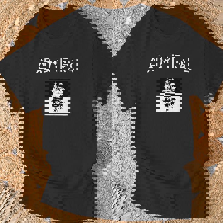 アドミラル ヴィンテージ レトロ 面白い 帆船 ギフト Tシャツ 高齢者への贈り物