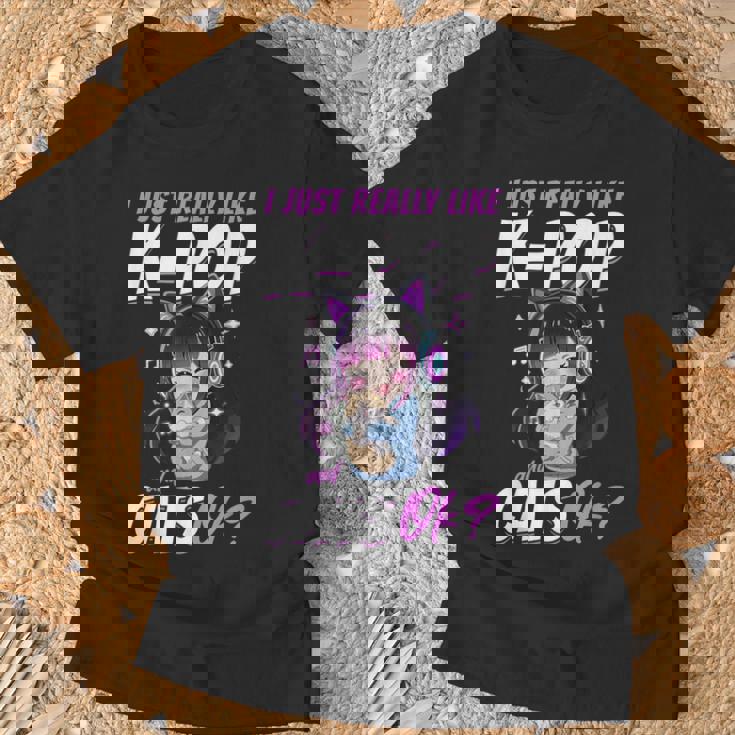 アニメ・猫 K-Pop Tシャツ 高齢者への贈り物