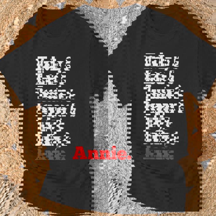 アニーの孤児たち Tシャツ 高齢者への贈り物