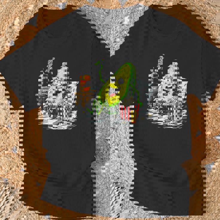アボカド リラックス 持株 おやつ アート フルーツ モチーフ アボカド Tシャツ 高齢者への贈り物